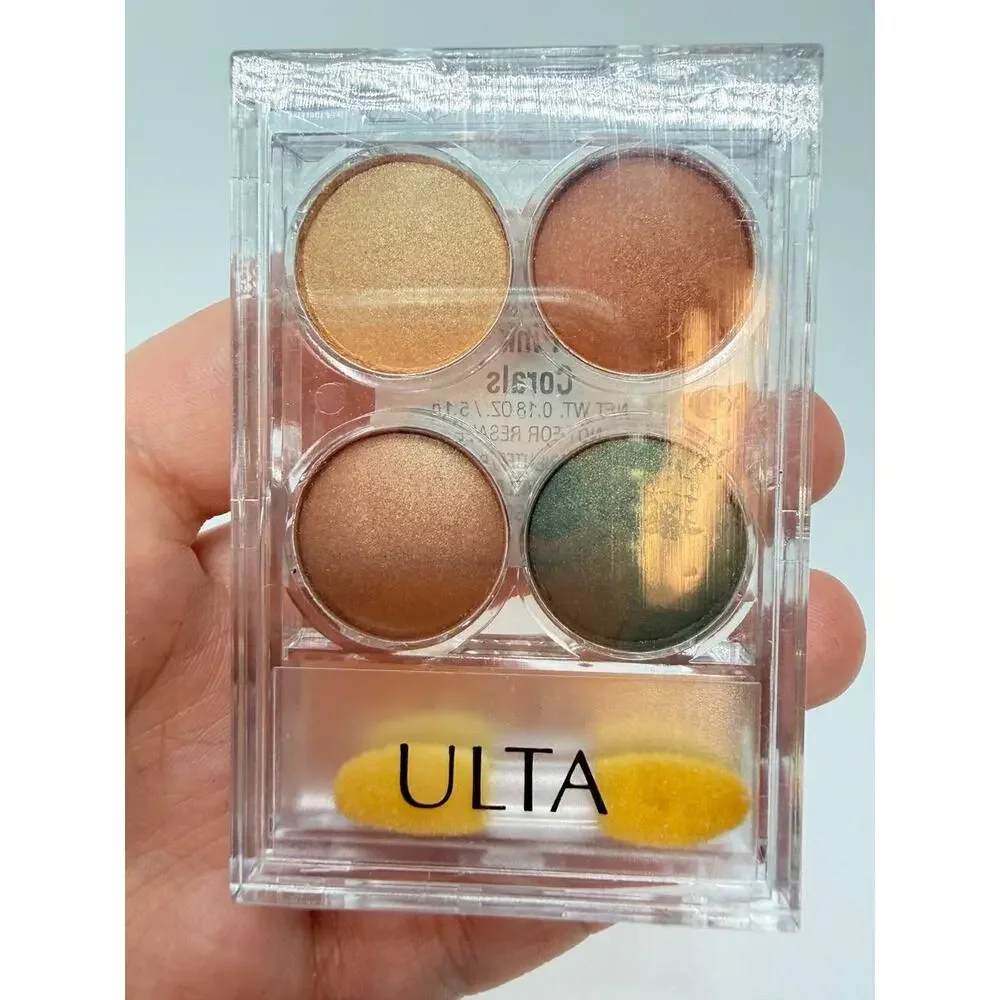 ULTA Eyeshadow Pink Corals Palette 5.1g Travel Size Discontinued New